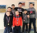 Сахалинские борцы завоевали семь медалей на дальневосточных соревнованиях