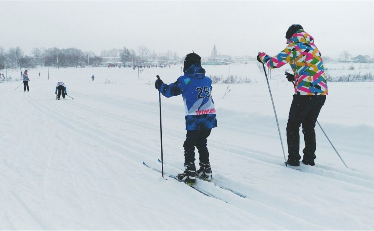 Первые в этом сезоне лыжные старты прошли в Троицком