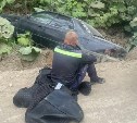 "Машина в кювете, водитель не пострадал": пьяный бесправник на "Висте" вылетел с дороги в Пятиречье 