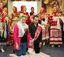 В традиционном русском свадебном обряде приняли участие сахалинцы