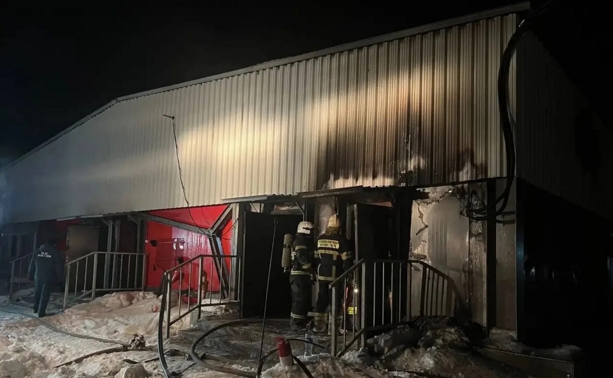 Пожарные спасли 200 поросят во время ЧП в Таранае