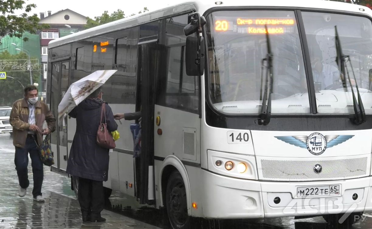 В Южно-Сахалинске в 2022 году введут 7,5 километра выделенных полос для автобусов