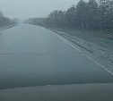 99 февраля: в Южно-Сахалинске пошёл снег
