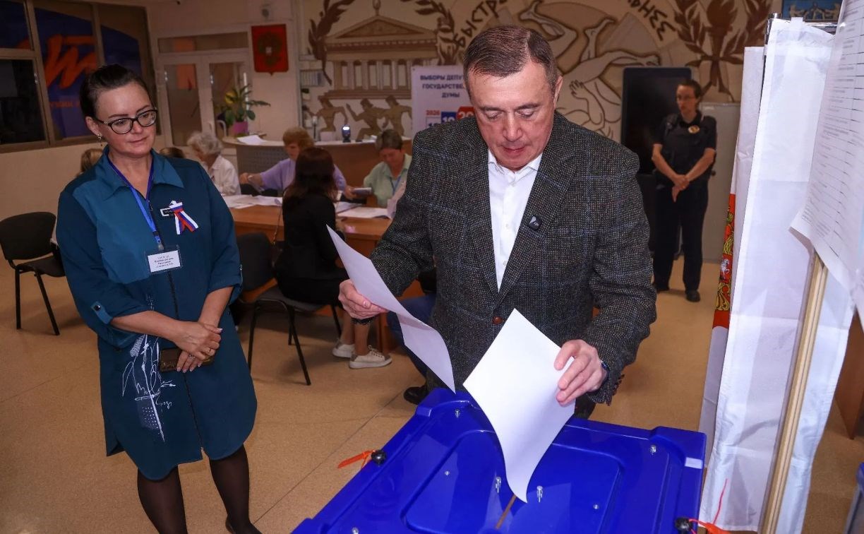 Валерий Лимаренко проголосовал на выборах в Государственную Думу