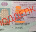 Не совпали рисунок, цвет и шрифт: на Сахалине поймали водителя с поддельным удостоверением