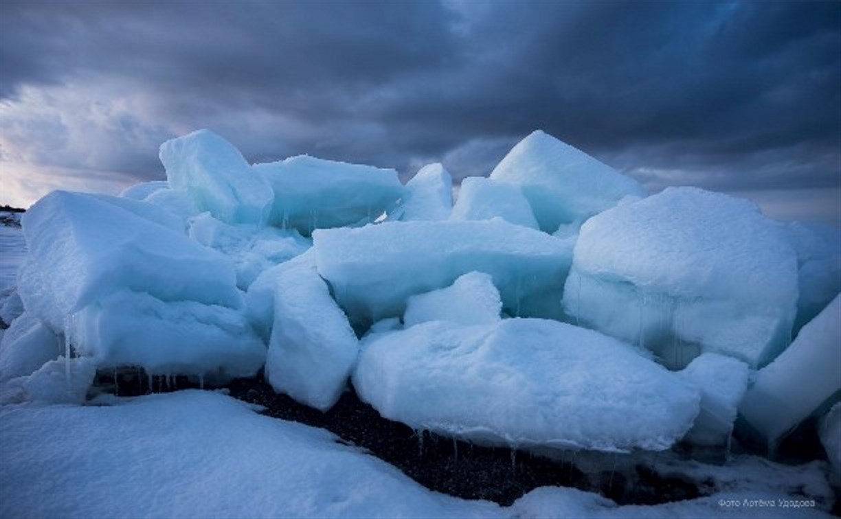 Выходить на лед на юго-восточном побережье Сахалина опасно