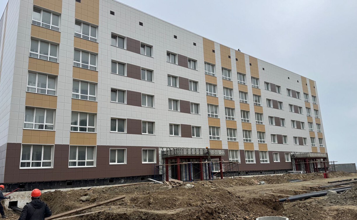 В Невельске в начале осени 92 семьи переедут в новостройки