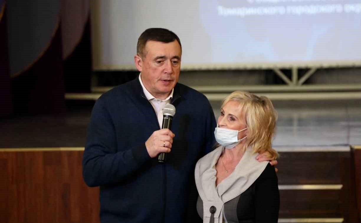 Валерий Лимаренко встретился с жителями Томаринского района