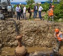 В Южно-Сахалинске обновляют магистральный водопровод на севере города