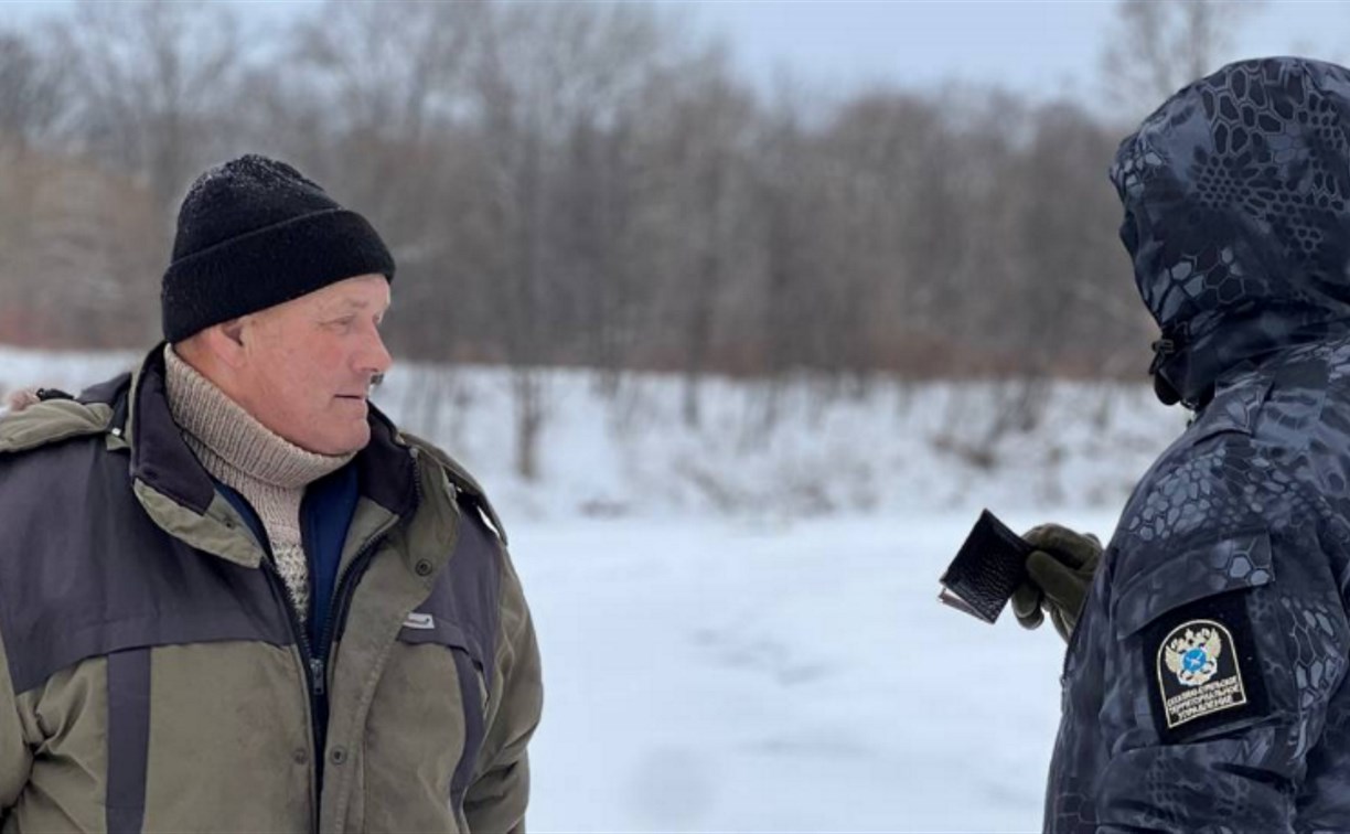 23 нарушения за неделю: Сахалинская рыбоохрана 55 раз выезжала на обследование водоёмов