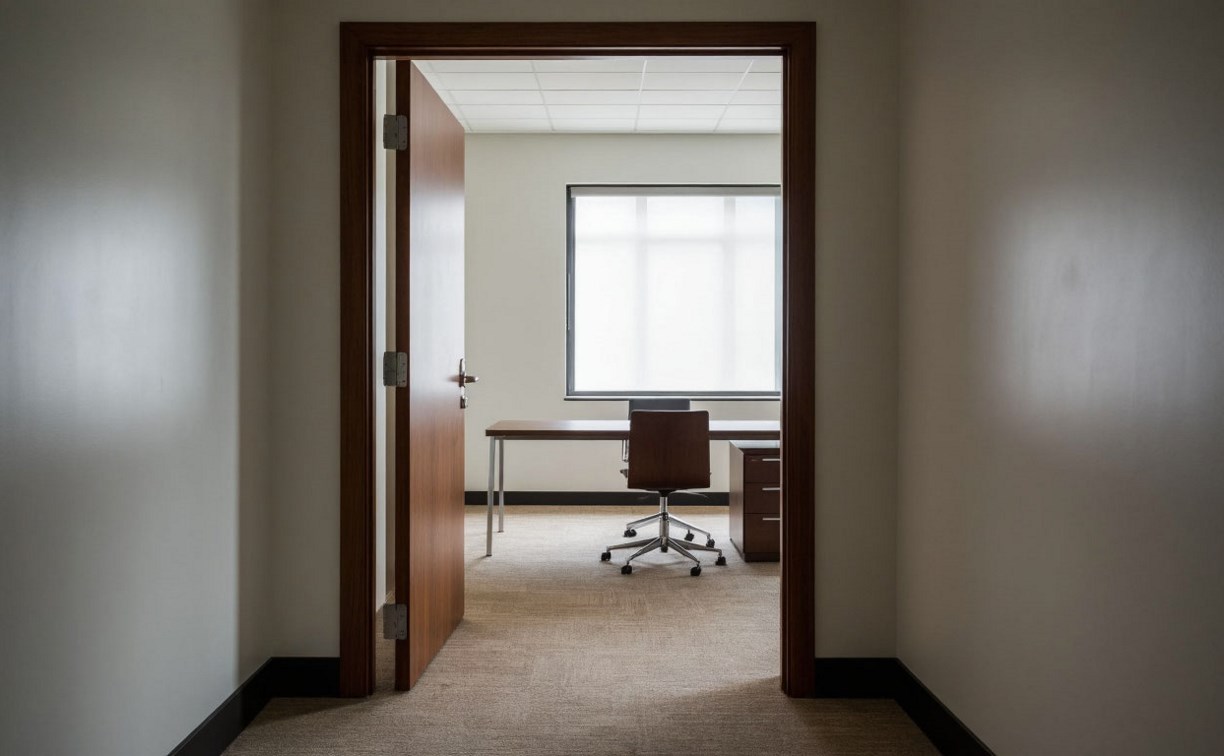 В Южно-Сахалинске сотрудники компании по продаже дверей забыли запереть офис и лишились денег