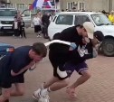 В Томари прошли масштабные соревнования по силовому экстриму "Патриот Шоу"