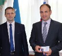 И. о. мэра Южно-Курильска получил золотой знак ГТО