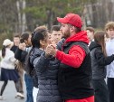 Вальс памяти: генеральная репетиция акции "Триумф Победы" состоялась в городском парке