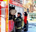 В селе Вал потушили хозпостройку на площади 50 "квадратов"