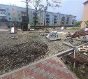 Капитально ремонтировать дворы продолжают в Макарове