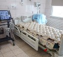 Корсаковский порт подарил аппарат ИВЛ местной больнице