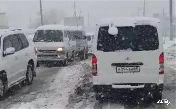 Переезд на Украинской превратился в полосу препятствий для южносахалинцев