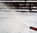 Каток с айс-матами готовится к открытию в парке Южно-Сахалинска