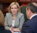Губернатор Валерий Лимаренко и министр культуры РФ Ольга Любимова обсудили развитие сферы на Сахалине и Курилах