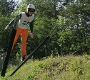 Сахалинские «летающие» лыжники открыли летний сезон