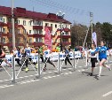 В Южно-Сахалинске прошла легкоатлетическая эстафета