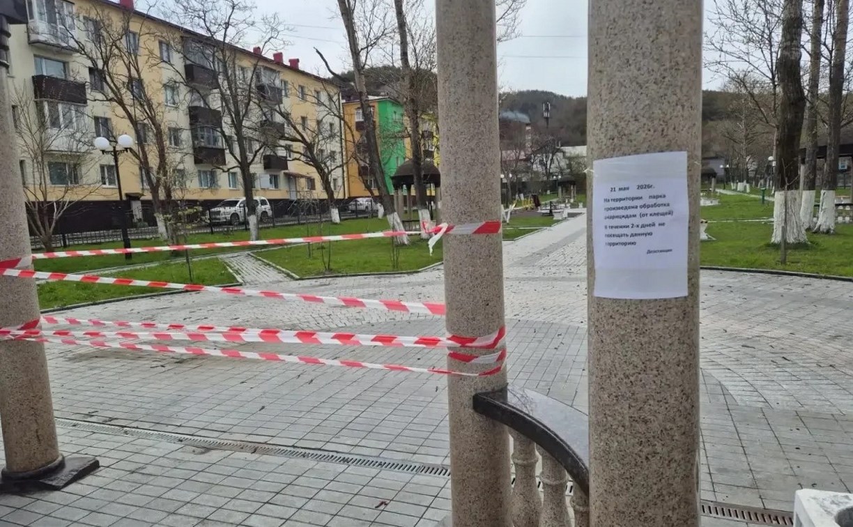 Общественные места обрабатывают от клещей в Углегорском районе