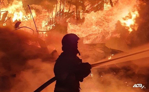 Сгоревший в Южно-Сахалинске частный дом оказался гостиницей