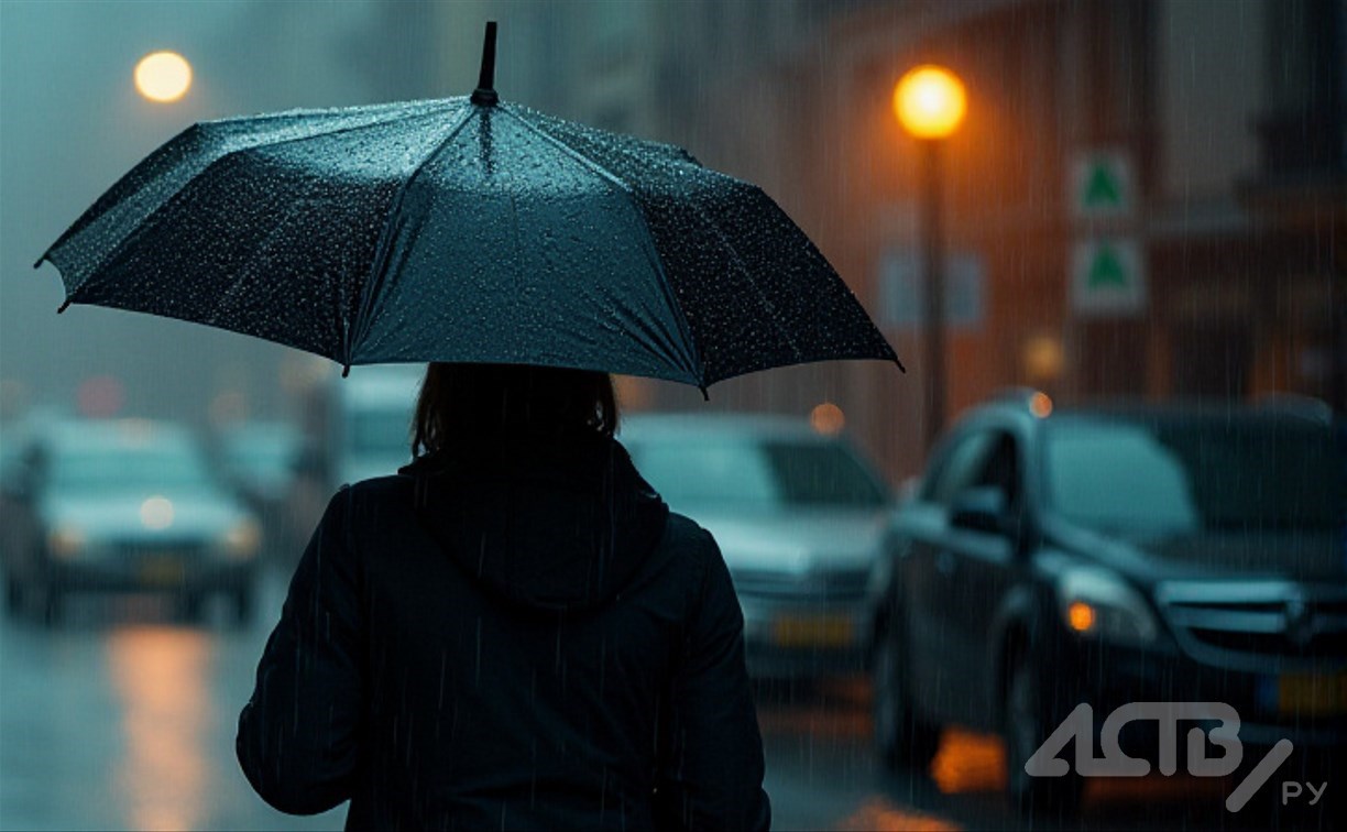 Сильные дожди придут в отдельные районы Сахалина