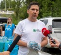 Южно-Сахалинск принял участие в акции "Вода России"