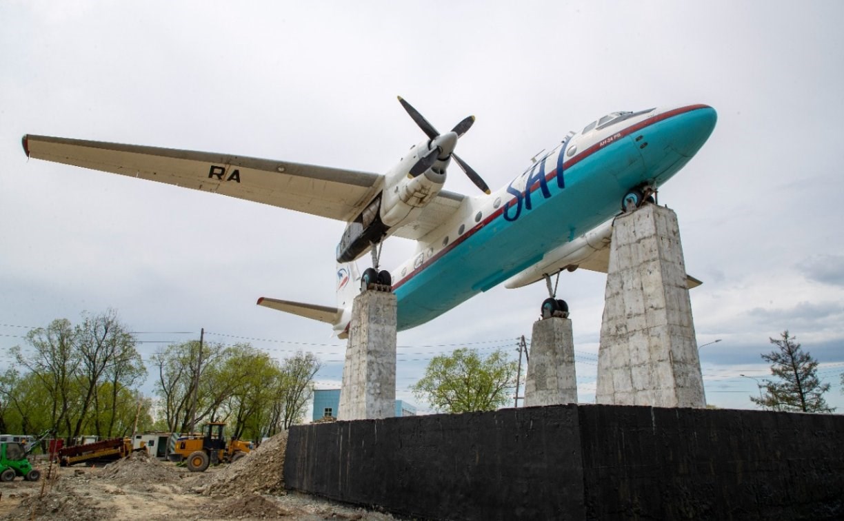 Кафе, новый свет и постамент для самолета АН-24: как преобразится сквер Авиаторов в Южно-Сахалинске