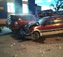 Toyota Sprinter Carib протаранил два автомобиля в Аниве