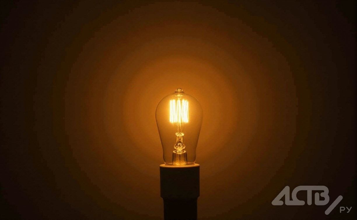 Три села в Анивском районе остались без света из-за аварии на сетях