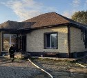 В доме в Ново-Александровске загорелась котельная на площади 50 квадратов 