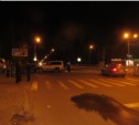 Внедорожник протаранил встречную легковушку на перекрестке в Южно-Сахалинске (ФОТО)