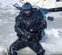 Спасатели-водолазы МЧС на Сахалине провели тренировку на открытой воде 