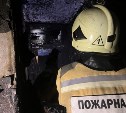 Пожар вспыхнул в котельной частного дома в Смирных