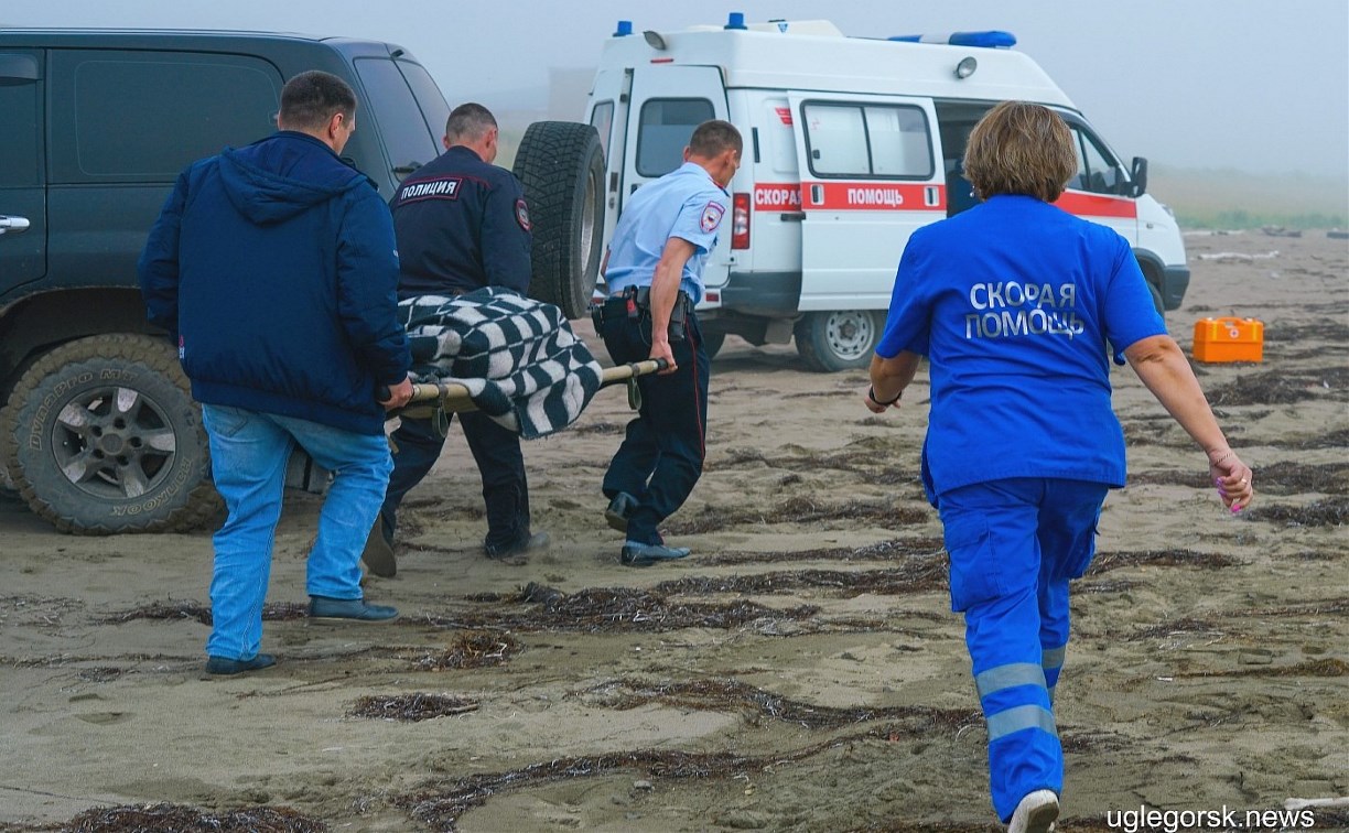 Спасение утопающего в Углегорске закончилось спасением спасающего