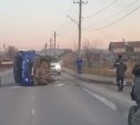 В Углегорске столкнулись микроавтобус и автомобиль "Почты России"