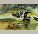 "Мои берега" - выставка картин Юрия Метельского открылась в Южно-Сахалинске (ФОТО)