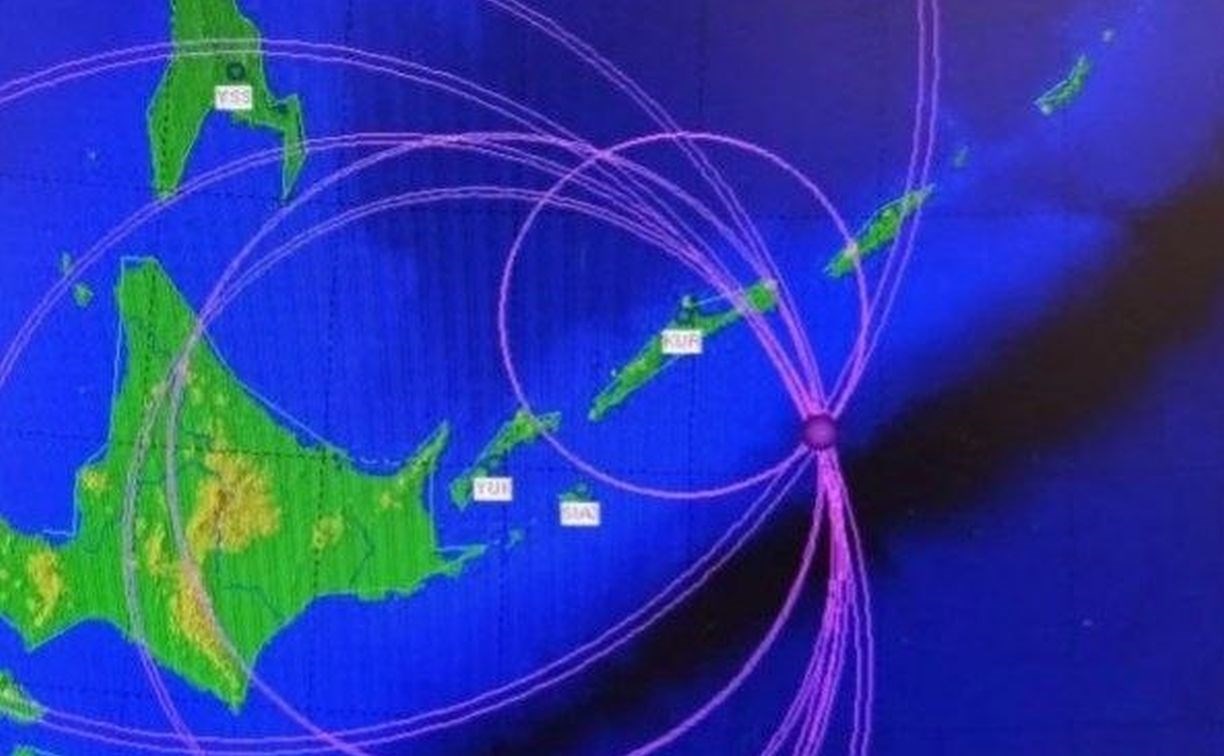 Сейсмологи зафиксировали очередное землетрясение на Курилах