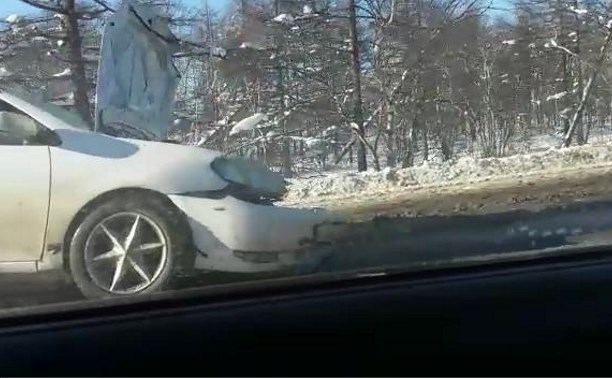 Subaru и Toyota столкнулись в районе Сокола