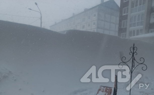 В Южно-Сахалинске частично восстановили электроснабжение - бригады пробиваются к ЛЭП на лыжах и снегоходах