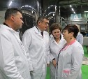 Валерию Лимаренко показали производство молока и кваса