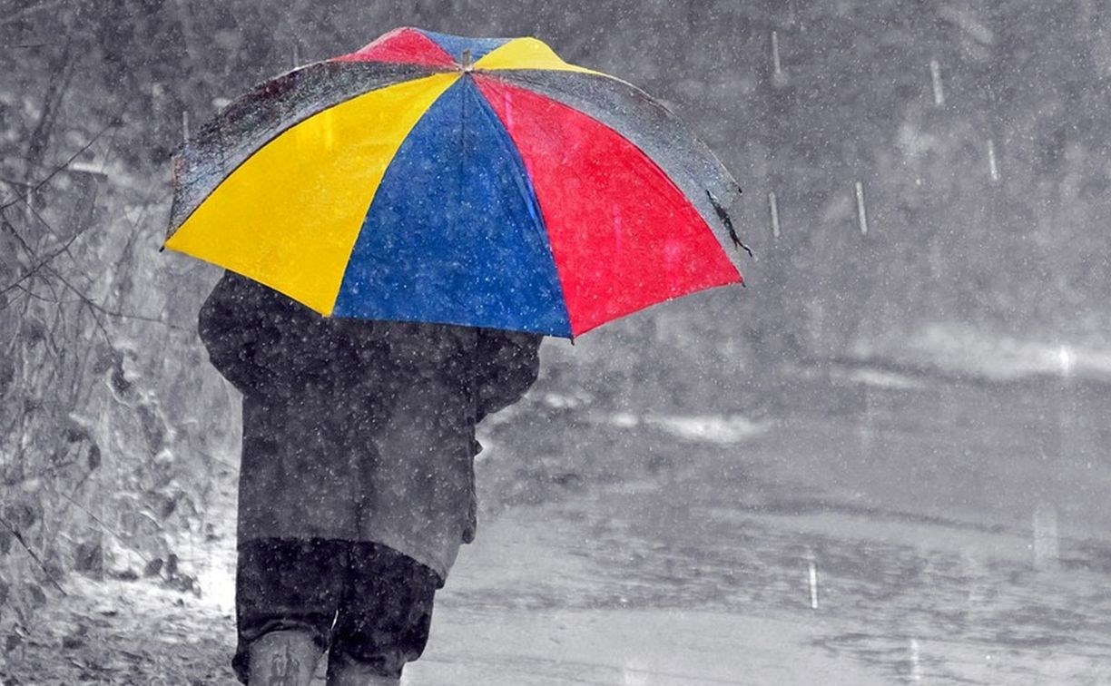 Дожди со снегом возвращаются на Сахалин: непогода придёт к концу недели