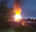 Две дачи сгорели в СНТ "Коммунальник" в Южно-Сахалинске
