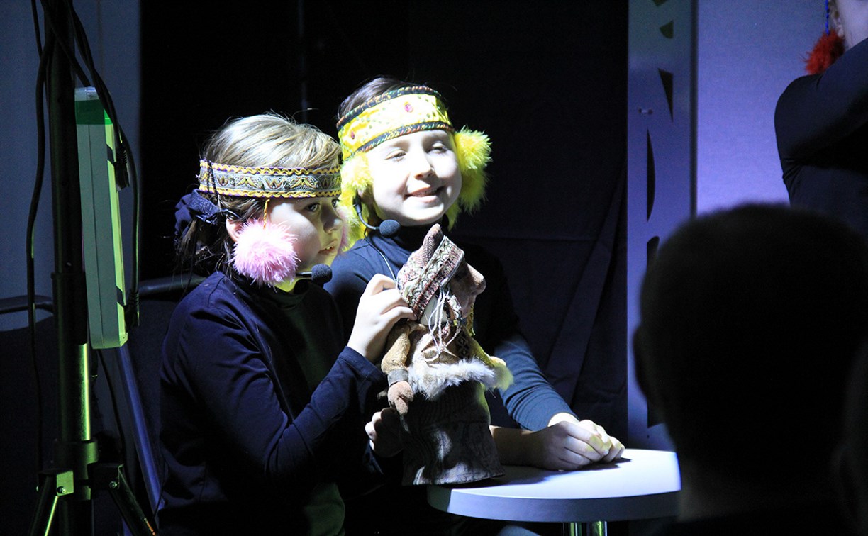 Школьники Южно-Сахалинска озвучили спектакль по мотивам эвенкийских легенд