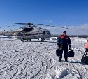 Вертолёт сахалинского МЧС вылетел для экстренной эвакуации матроса с плавбазы