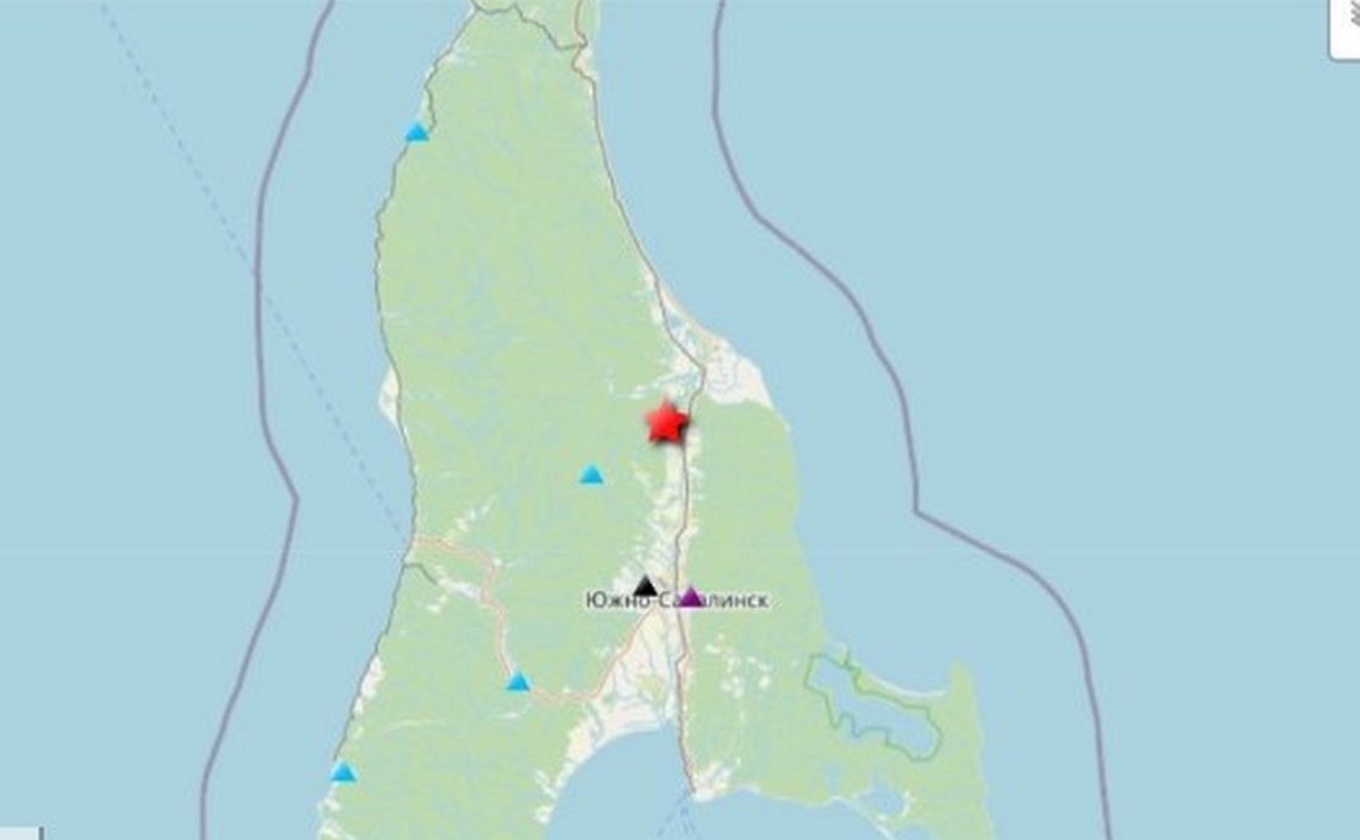 Землетрясение зарегистрировали в пяти километрах от села на Сахалине