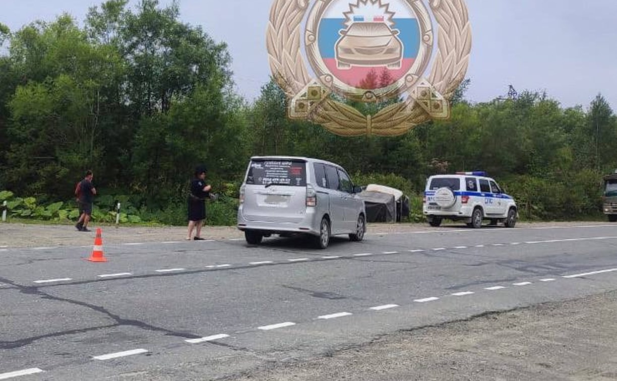 Неудачный обгон в Анивском районе закончился аварией